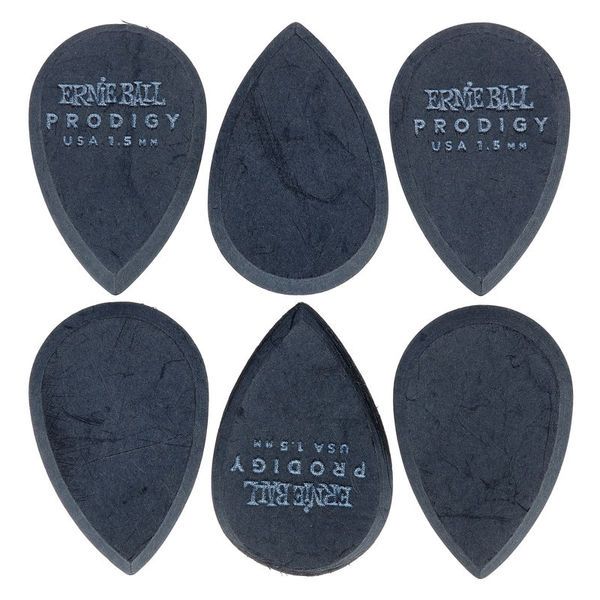 Ernie Ball Prodigy Picks 1,5 mm BK