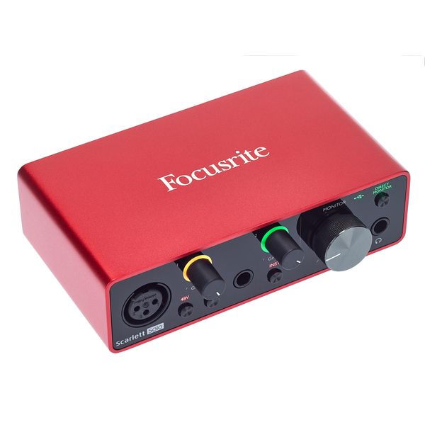 Focusrite Interface audio USB Scarlett Solo de 3e génération, pour les  guitaristes, chanteurs(ses) et réalisateurs(trices), accompagnée de tous  les logiciels dont vous avez besoin pour enregistrer : :  Instruments de musique et