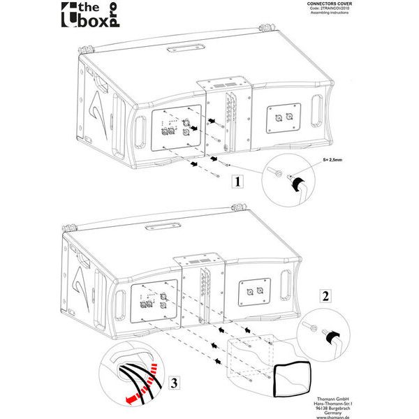 the box pro Rain Cover A 8/10 LA Module