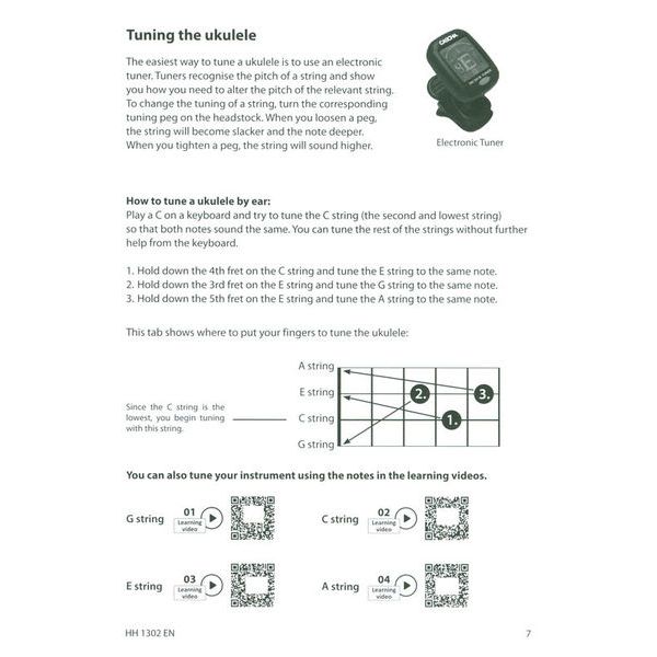 Cascha Ukulele – Learn To Play Quick