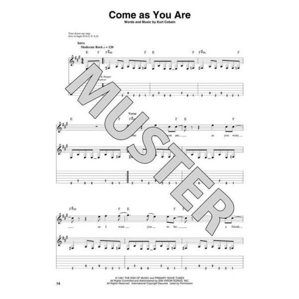 Hal Leonard Guitar Play-Along Nirvana