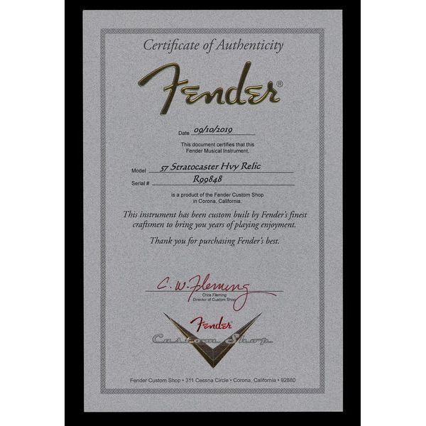 Fender 57 Strat Surf Pearl HeavyRelic