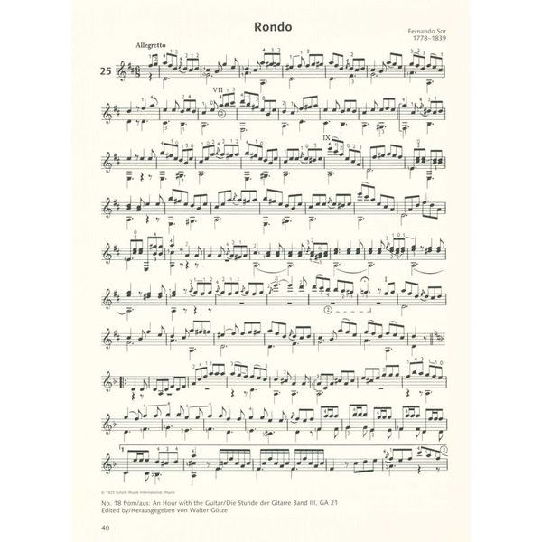 Schott Guitar Collection