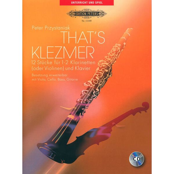 Edition Peters That's Klezmer Clarinet