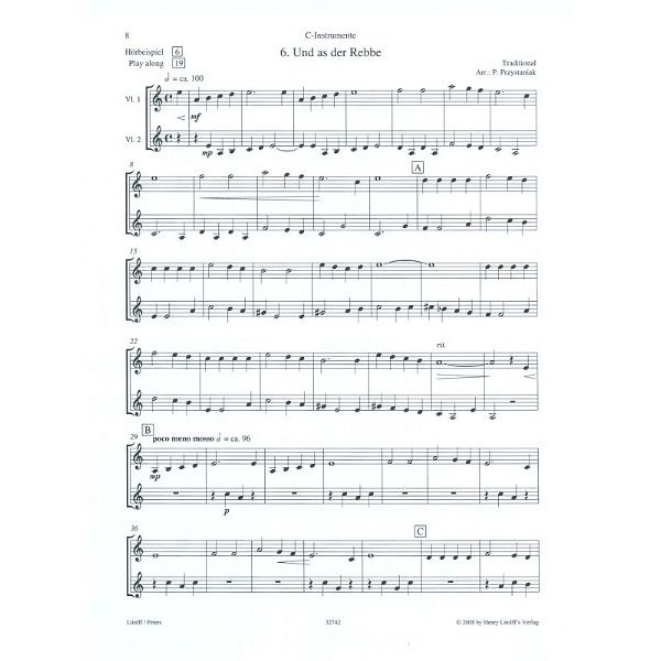 Edition Peters That's Klezmer Clarinet