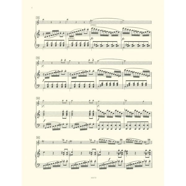 Edition Peters Donizetti Sonate Flute C-Dur