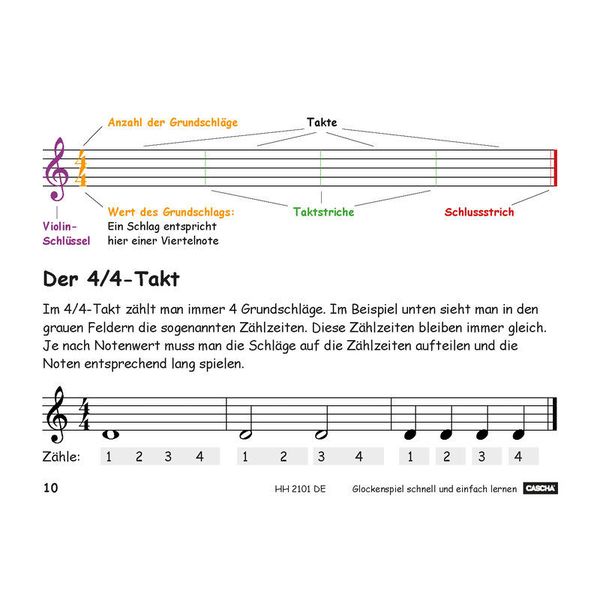 Cascha Glockenspiel - schnell einfach