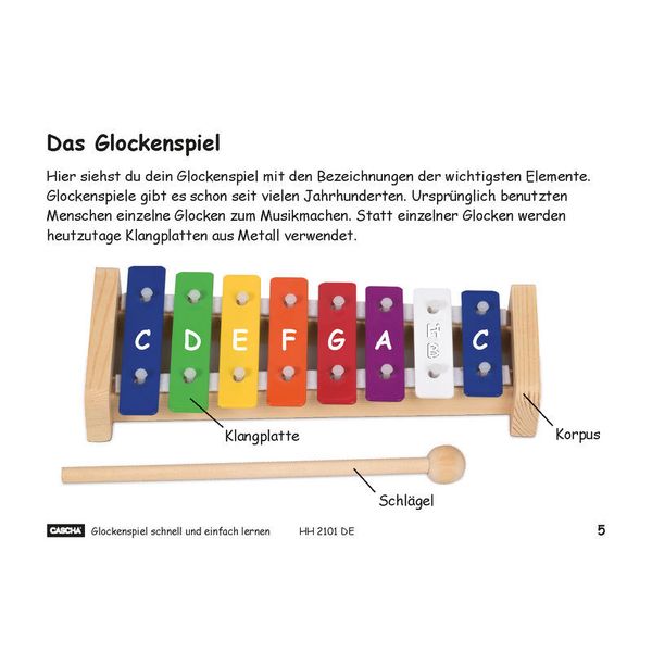 Cascha Glockenspiel - schnell einfach