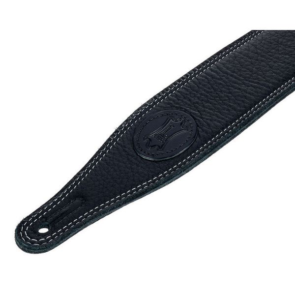 Levys Soft Leather Strap 2,5" BK