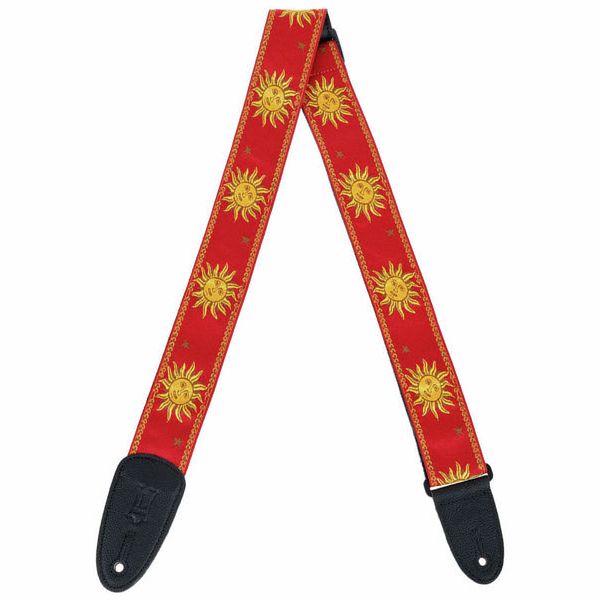 AirCell Guitar Strap for Bass & Electric Guitar, Adjustable, RED (Regular  Length)