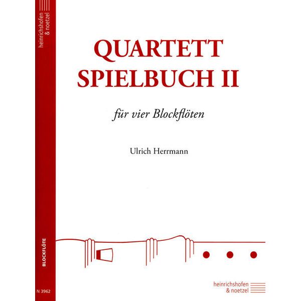 Heinrichshofen Verlag Quartett-Spielbuch Blockflöte2