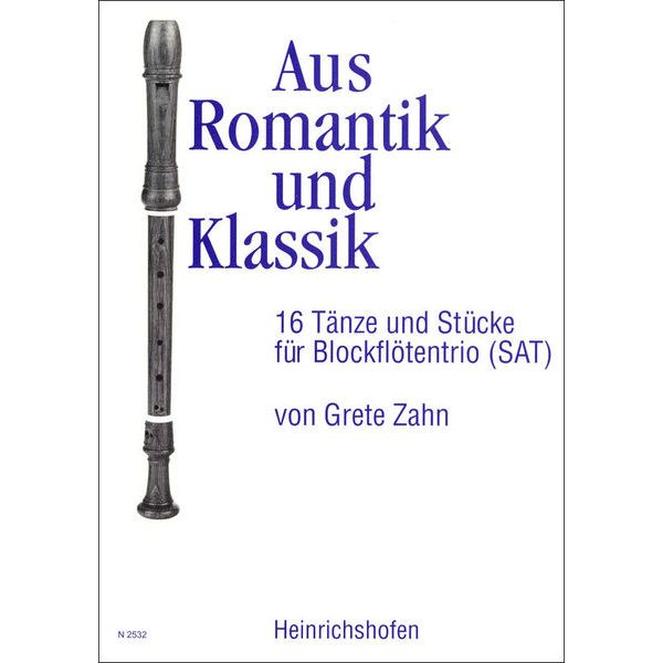 Heinrichshofen Verlag Aus Romantik und Klassik