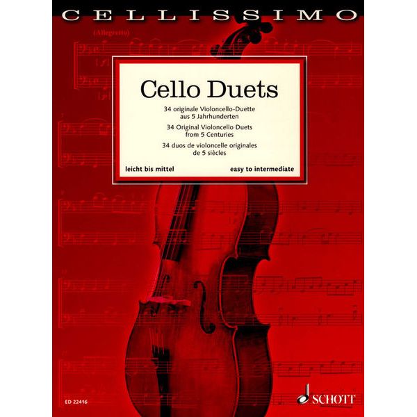 Schott Cello Duets