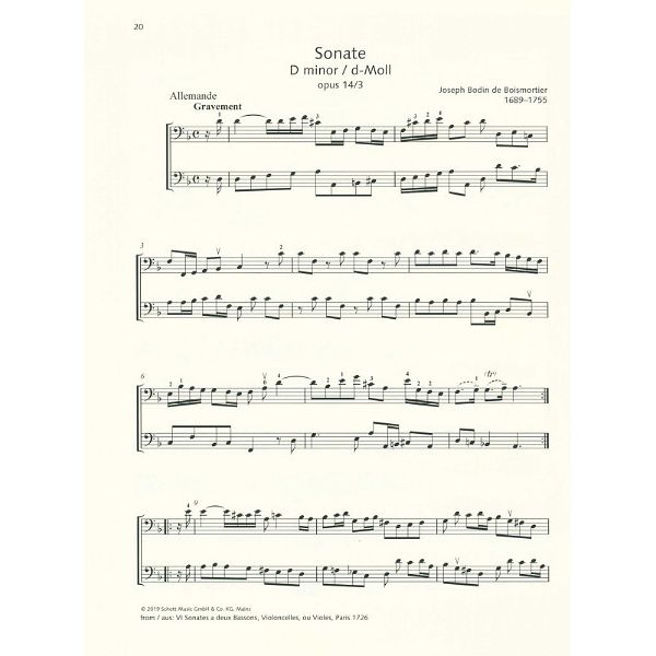 Schott Cello Duets
