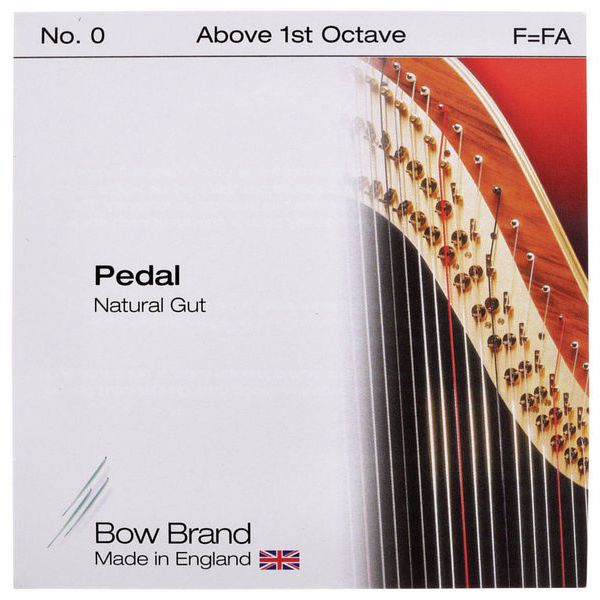 Bow Brand Pedal Natural Gut F No.0