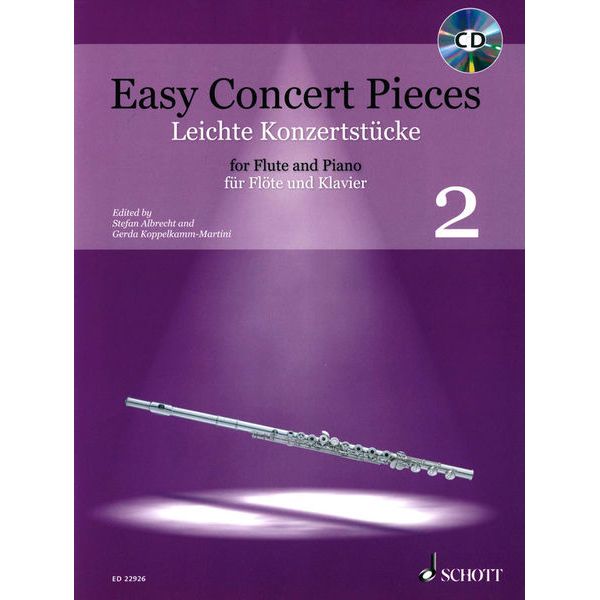 Schott Easy Concert Pieces Flute 2