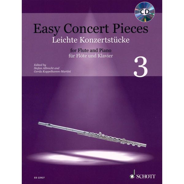 Schott Easy Concert Pieces Flute 3