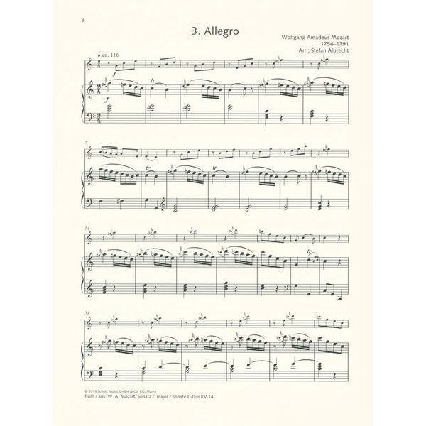 Schott Easy Concert Pieces Flute 3
