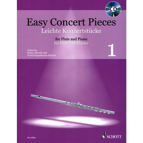 Schott Easy Concert Pieces Flute 1