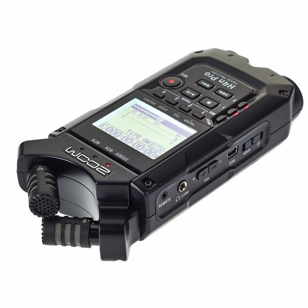 Zoom H4n Pro Bundle 4-Channel Handy Recorder with RC4 Remote Control and  Accessory Pack