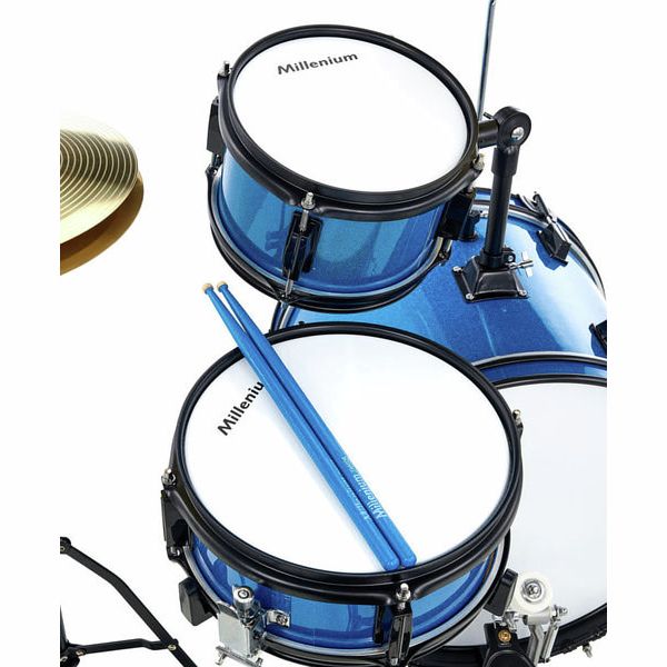 Millenium Youngster Drum Set Bundle Blue