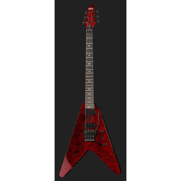 Schecter V-1 FR Apocalypse Red Reign