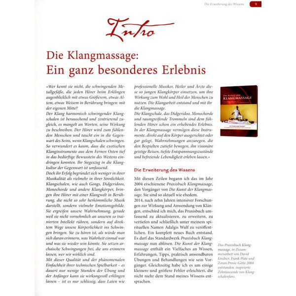 Traumzeit Verlag Die Kunst der Klangmassage