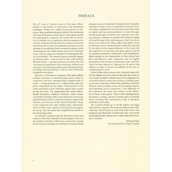 Bärenreiter Contemporary Composers