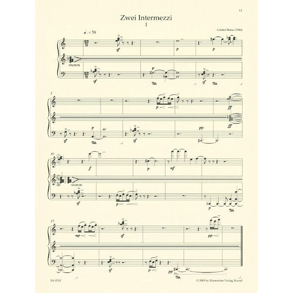 Bärenreiter Contemporary Composers