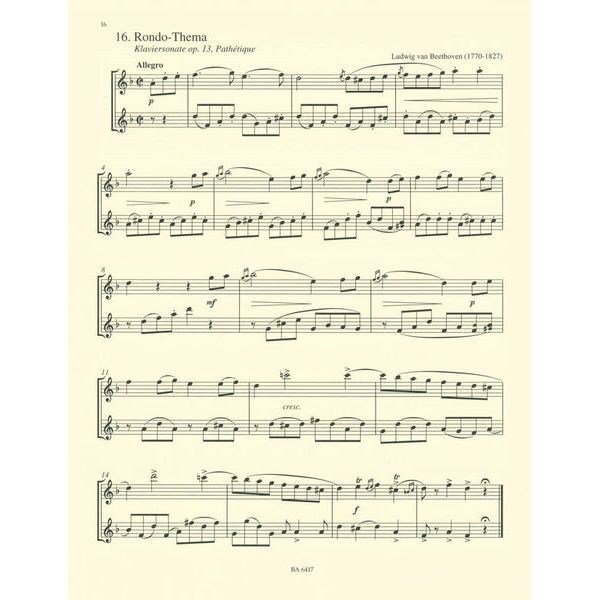 Bärenreiter Classic Hits 2 Altblockflöten