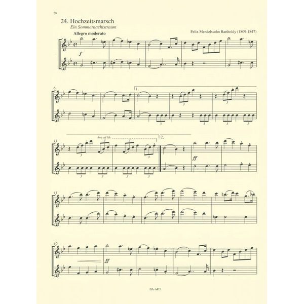 Bärenreiter Classic Hits 2 Altblockflöten