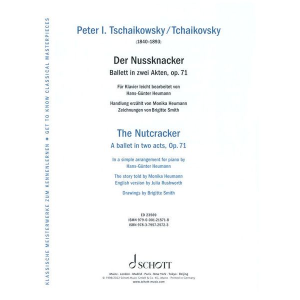 Schott Tschaikowsky Nussknacker