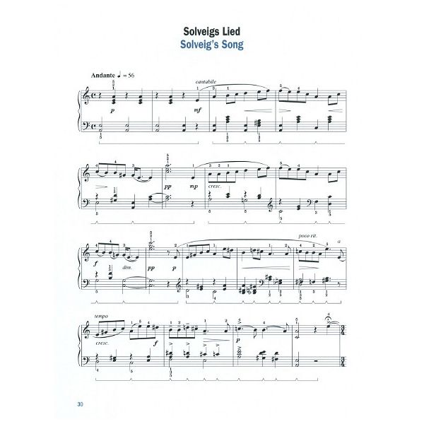 Schott Grieg Peer Gynt Klavier