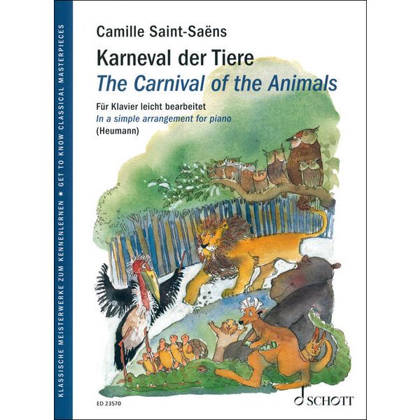 Schott Saint-Saëns  Karneval d. Tiere