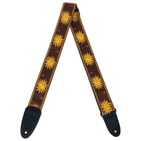 Levys Woven Jacquard Strap 2" BRN