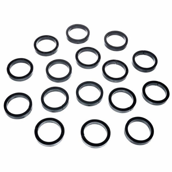 Stairville Snap Protector Ring Bk 16pcs