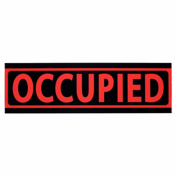 Stairville Sign "OCCUPIED"