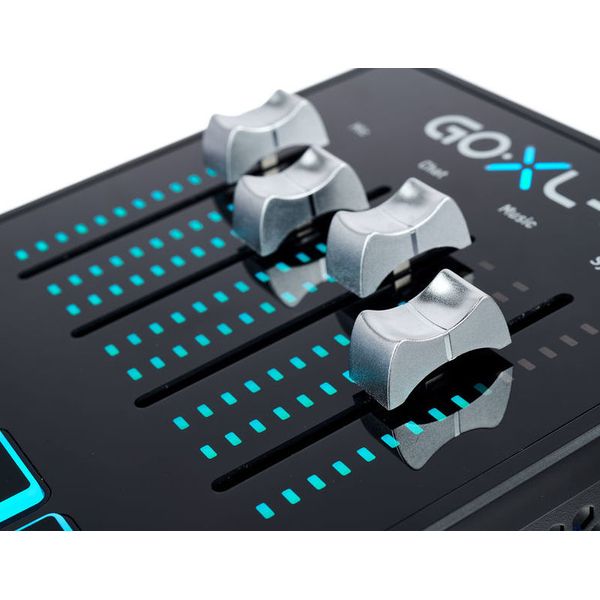 TC-Helicon GoXLR Mini USB Streaming Mixer and GoXLR Mic Broadcast Bundle -  White