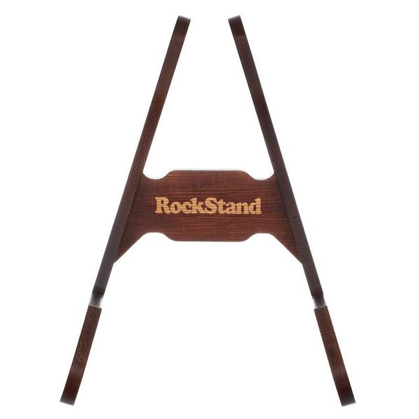 Rockstand Wood A-Frame Stand Brown Oak