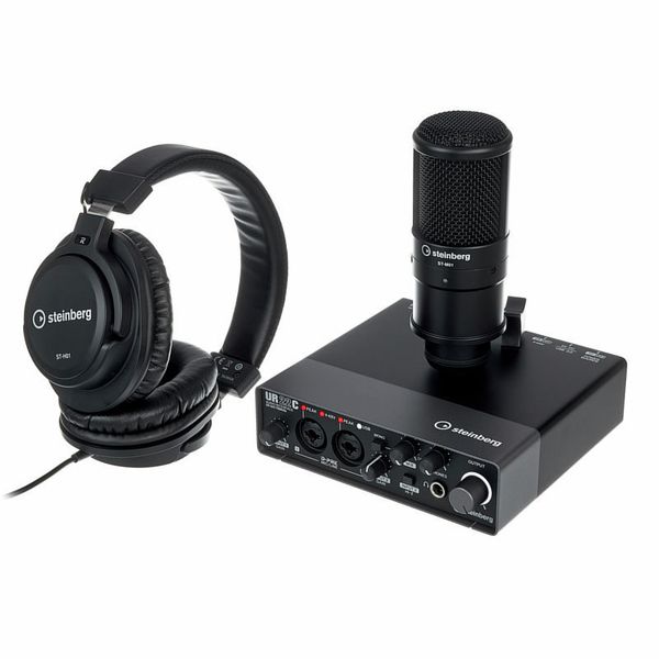 Steinberg UR22C Recording Pack – Thomann United States