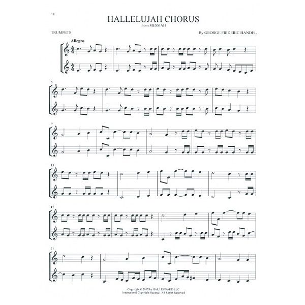 Hal Leonard Classical Themes Two Trumpets
