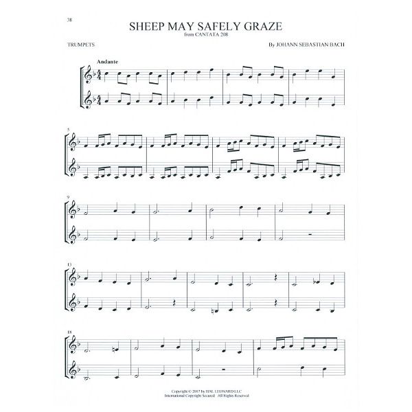 Hal Leonard Classical Themes Two Trumpets