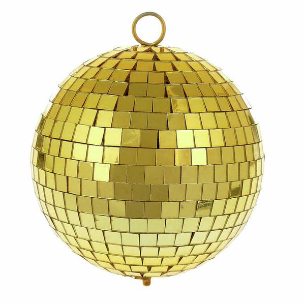 Eurolite Mirror Ball 15 cm gold