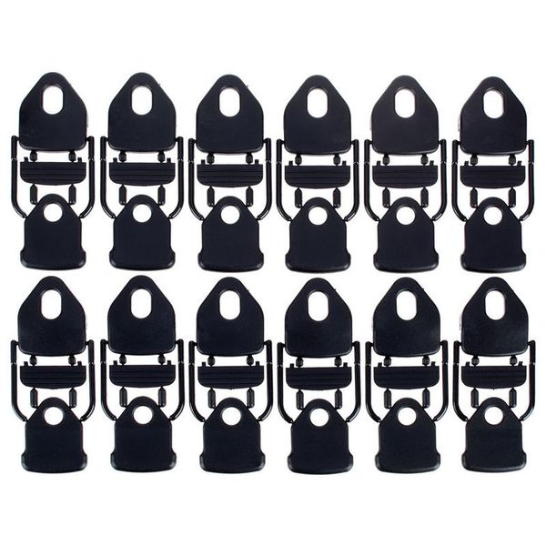 Stairville Euro Molton Set Black 3x3m