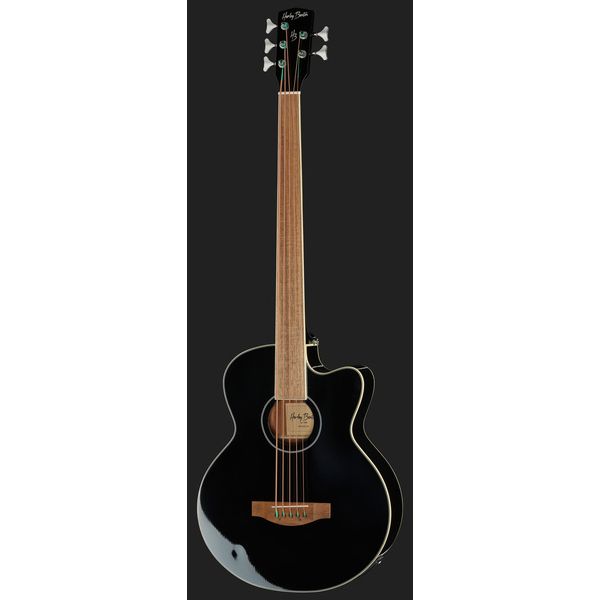 Harley Benton B-35BK-FL Acoustic Bass Series