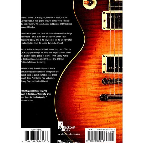 Backbeat Books The Les Paul Guitar Book