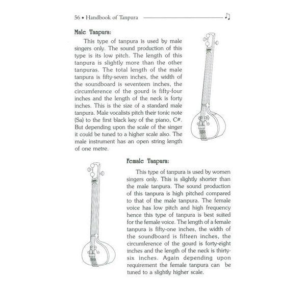 Pankaj Publications Handbook of Tanpura