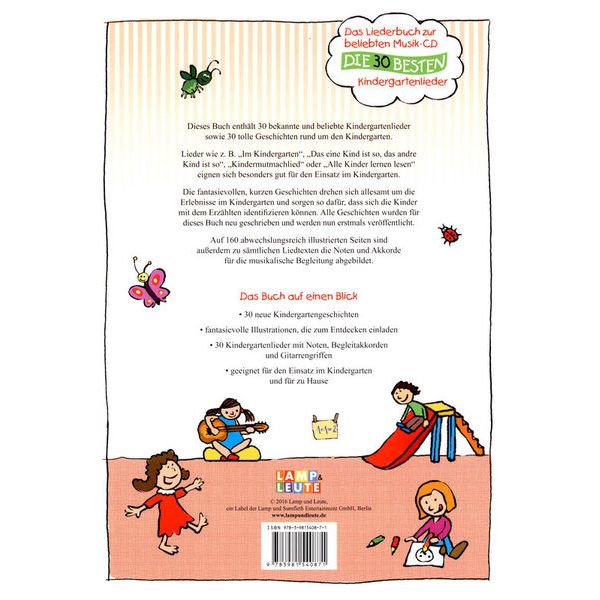 Lamp und Leute Kindergartenliederbuch