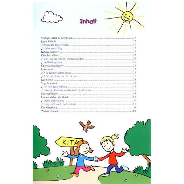 Lamp und Leute Kindergartenliederbuch