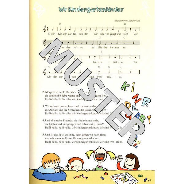 Lamp und Leute Kindergartenliederbuch